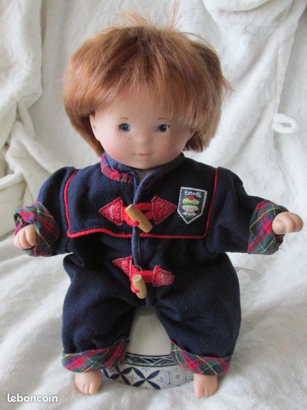 doudou poupon bébé rose BABI COROLLE