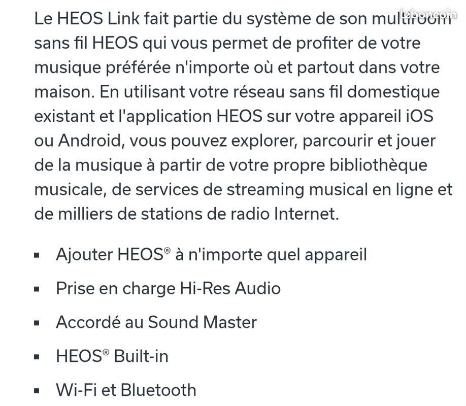Amplificateur denon heros link 2 (image 7)