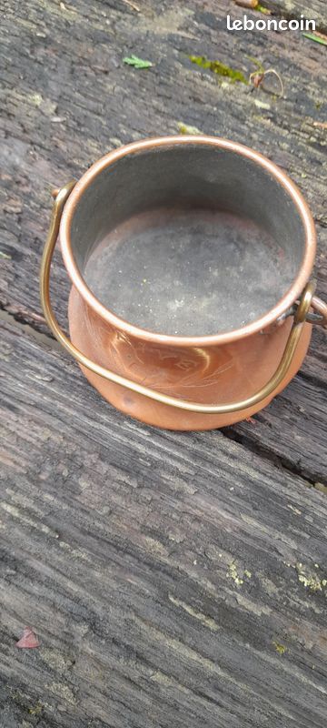 Chaudron miniature cuivre brive (image 2)