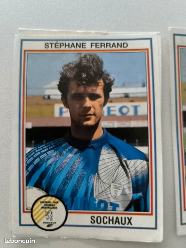 Autocollant FC Sochaux 1972-1973 – Savane De Brossard – équipe Football – Non Panini
