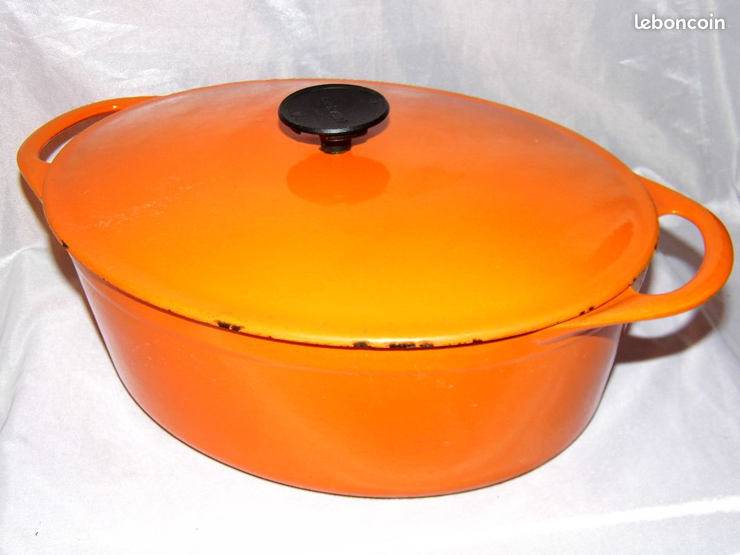 COUSANCES "La Doufeu" - Cocotte en fonte émaillée 24 cm (Gebraucht