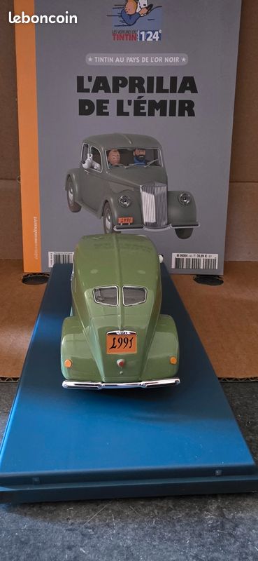 Voiture tintin 1 24 ème l'auto blindée neuf - Collection