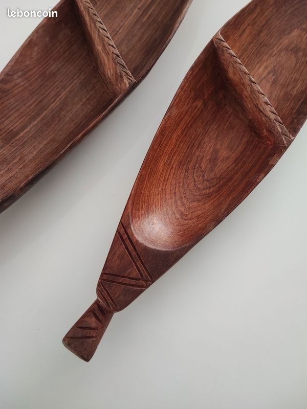 Pirogue en bois exotique (image 4)