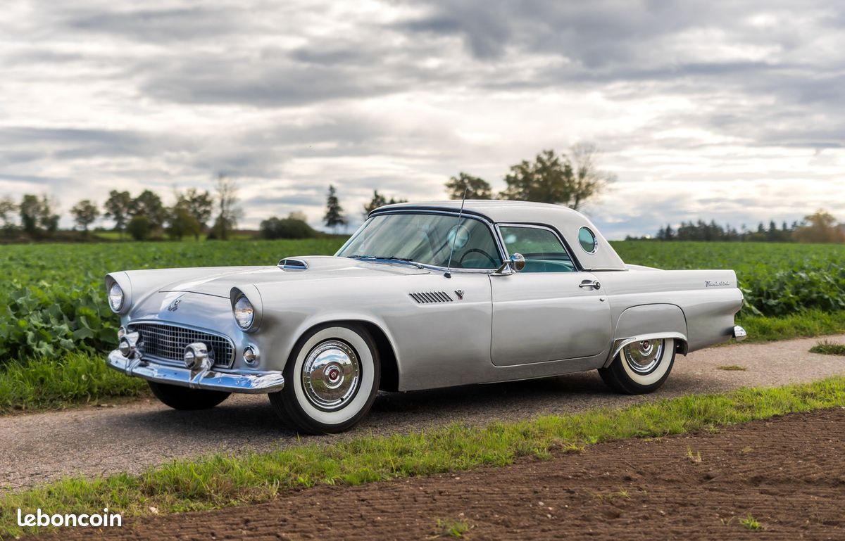 FORD THUNDERBIRD hardtop hublot 1955 FRANÇAISE PX 44500 ECHANGE REPRISE (image 1)