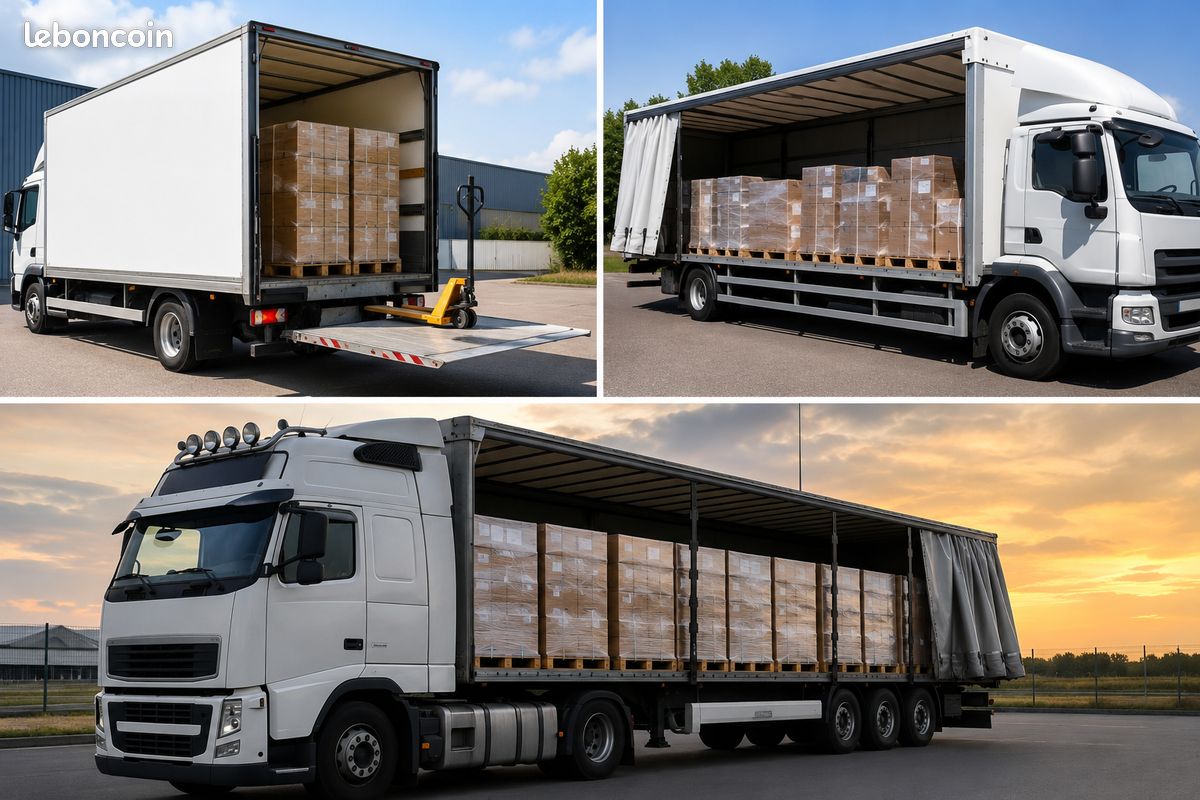 🚛 Location de camion avec chauffeur – Transport de palettes et déménagement (image 2)