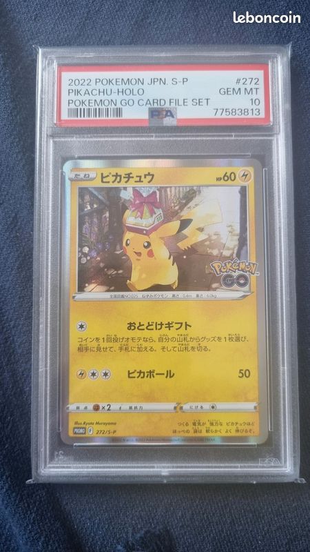 2022 pokemon jpn pikachu holo pokemon go 272 - Collection