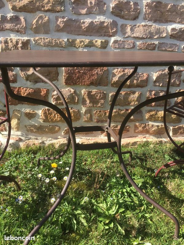 Ensemble de jardin en fer forge (image 7)