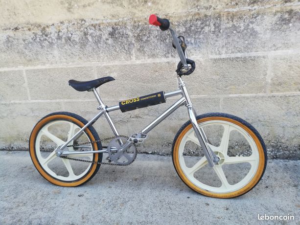 Paires De Chevilles Old School BMX - Aluminium Argent - Avant/arrière 24t/26t - Occasion
