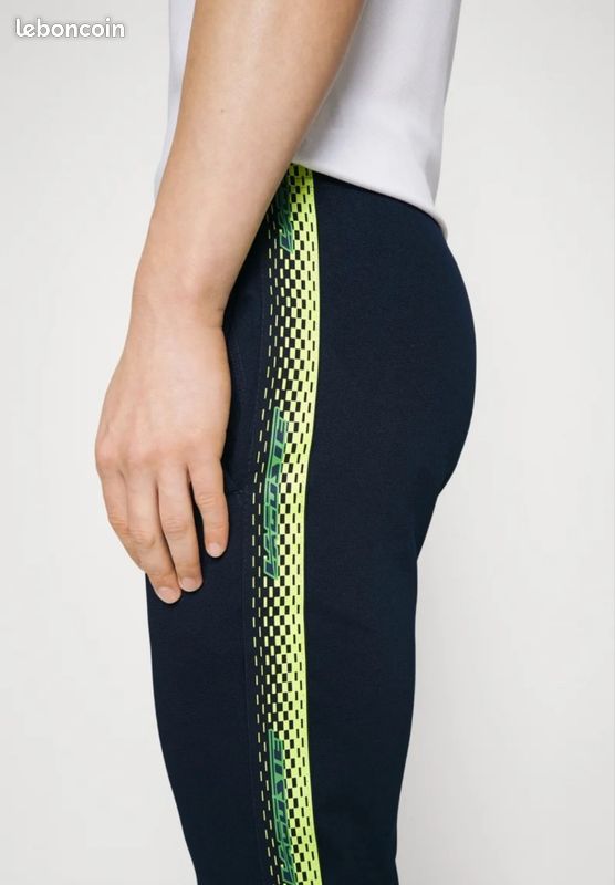 Ensemble Survêtement Lacoste Marine et Vert T. L/XL - Neuf (image 8)