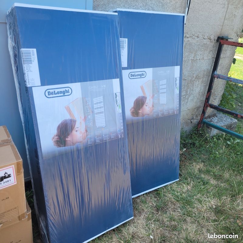 Destockage Sèche-serviettes électrique 700 w + soufflerie 1 000 w neuf (image 1)