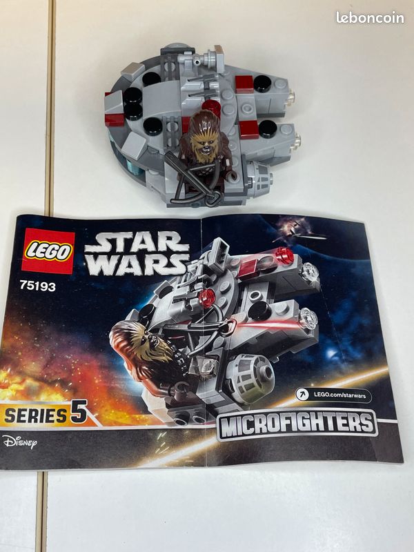 Microfighter Faucon Millenium Lego Star Wars 75193 Lego Star Wars