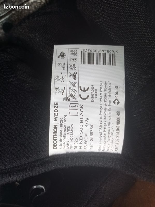 Casque Ski Wedze 500 taille S (image 5)