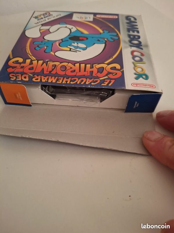 Le Cauchemar Des Schtroumpfs - Jeu Game Boy Color Authentique - Version Originale