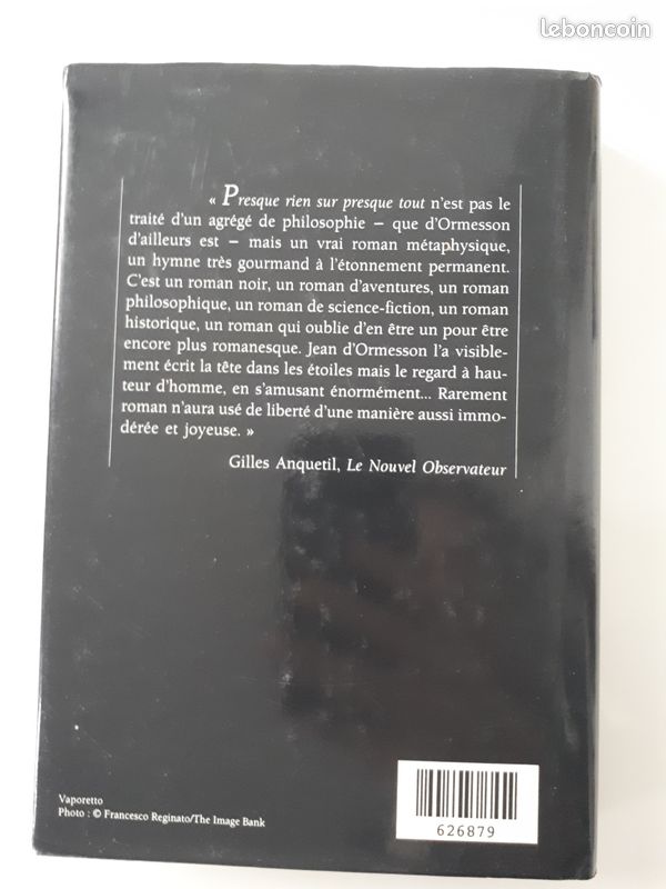 Presque rien sur presque tout (Jean d'Ormesson) (image 2)