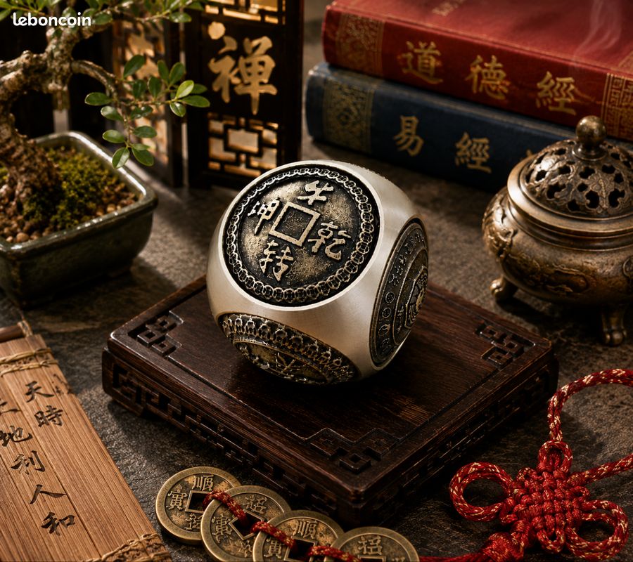 3 FENG SHUI Grenouille dArgent Pièces Porte-Bonheur Noeud Chinois Feng 3 FENG SHUI Grenouille dArgent Pièces Porte-Bonheur Noeud Chinois Feng