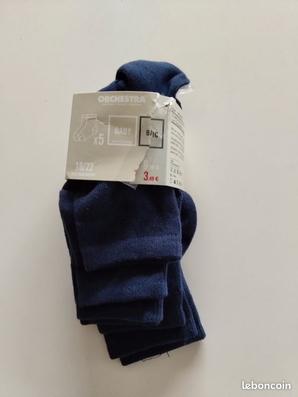 Chaussettes bébé 19/22 (image 1)