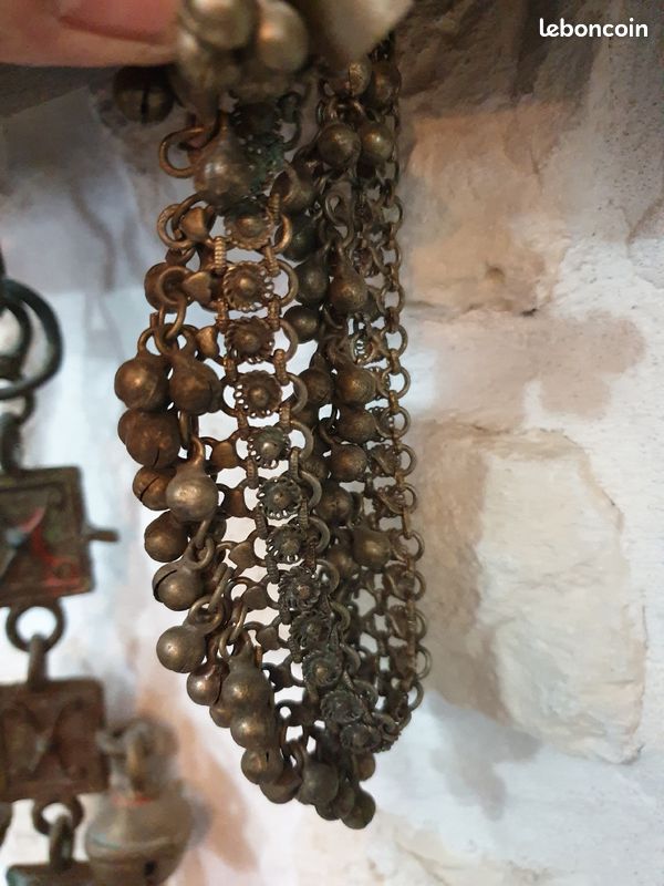 Bracelet argent tibetain (image 1)