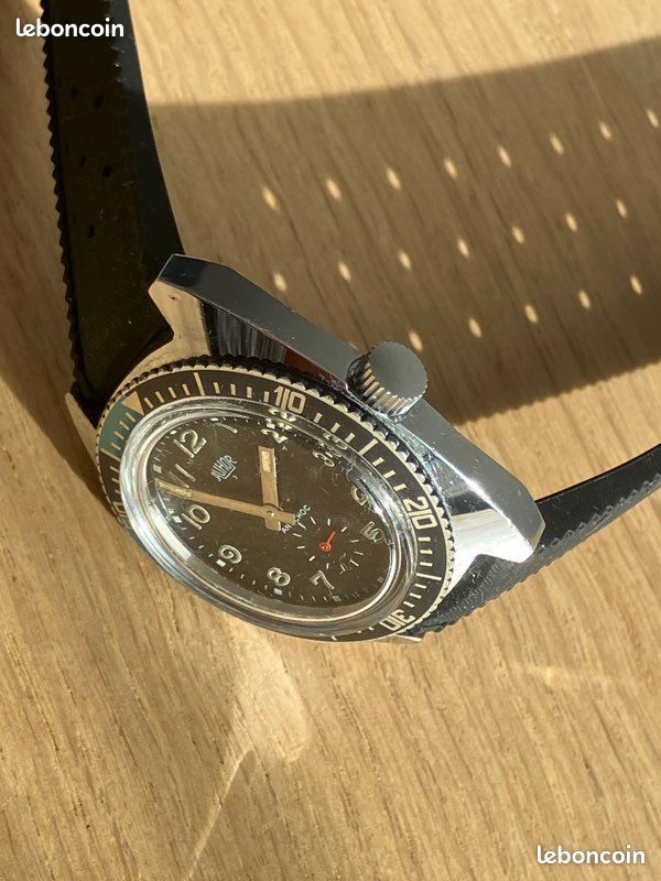 Montre De Plongée Vintage Flamor Skin Diver Automatique - Occasion - Pour Homme
