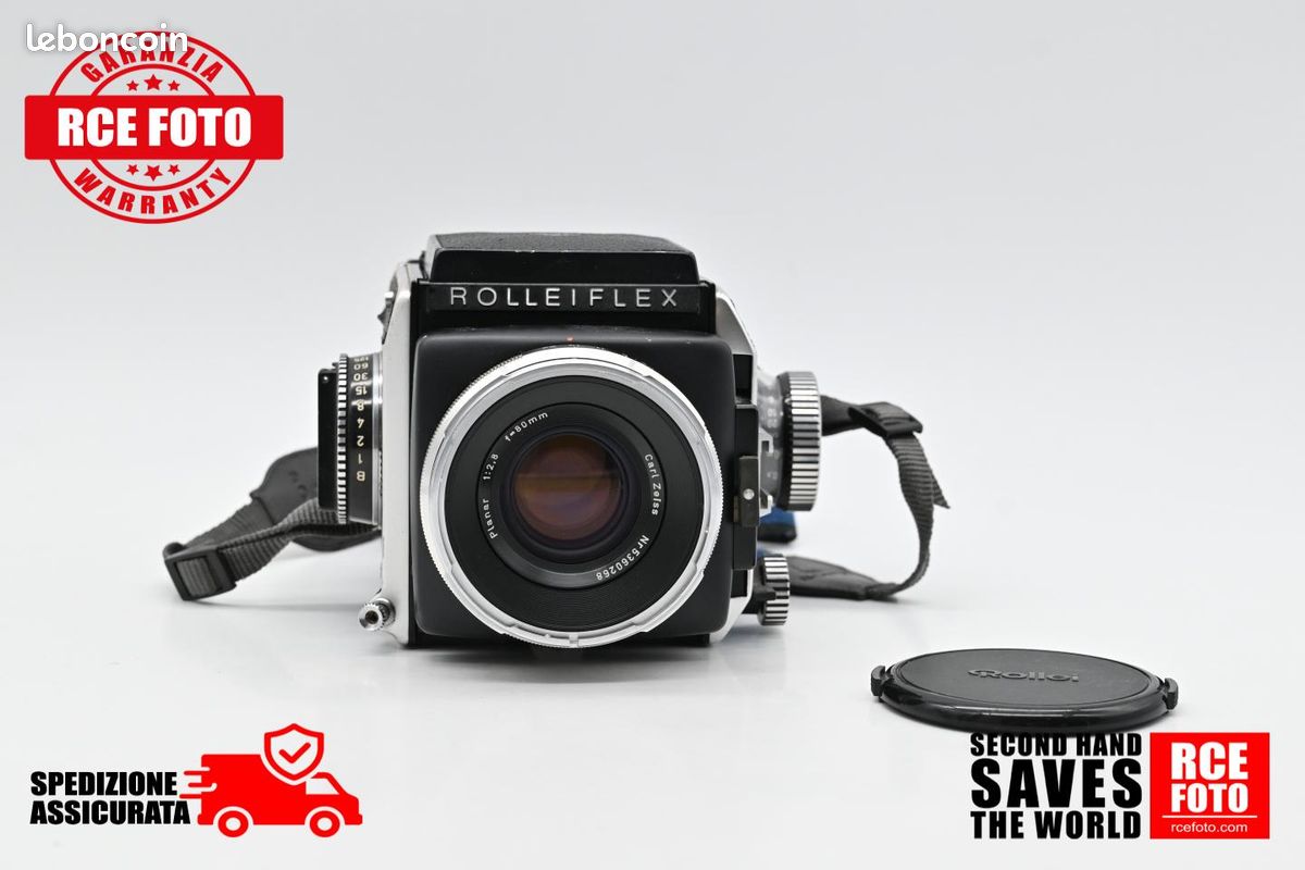 Near MINT+++] Rollei Rolleiflex SL66 Film Camera + 80mm f2.8 Planar