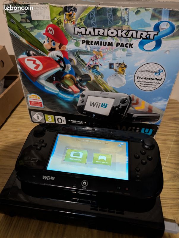 Nintendo Wii U 32 Go Mario Kart 8 Premium Pack + Zelda Wind Waker HD – Boîte (image 3)