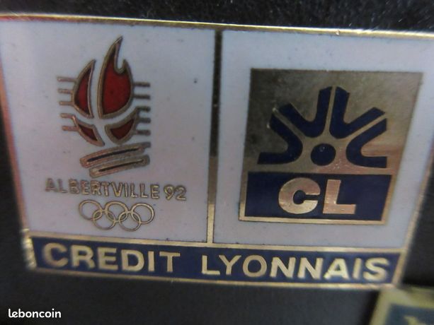 Pin's Crédit Lyonnais JO Albertville 1992 - Collection