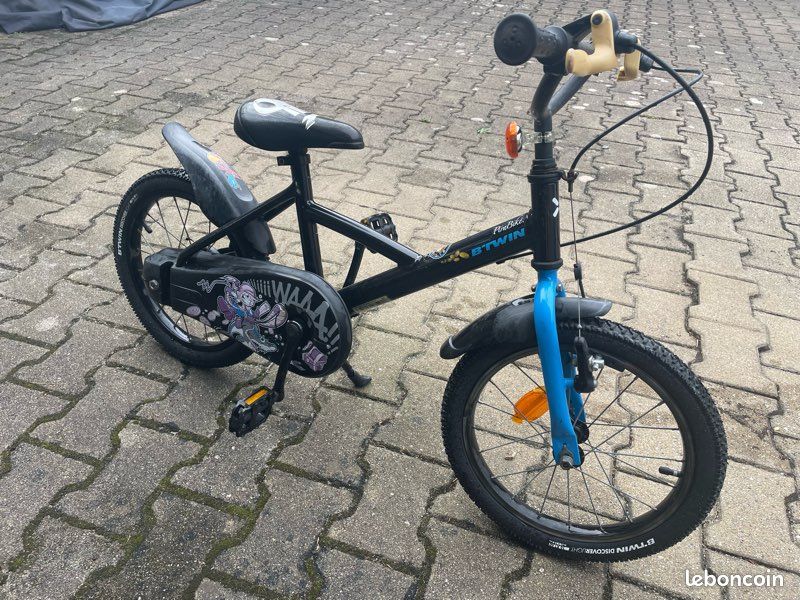 Bicycle Velo 16 Pouces Aluminium Btwin Pirate Velo B Twin 16