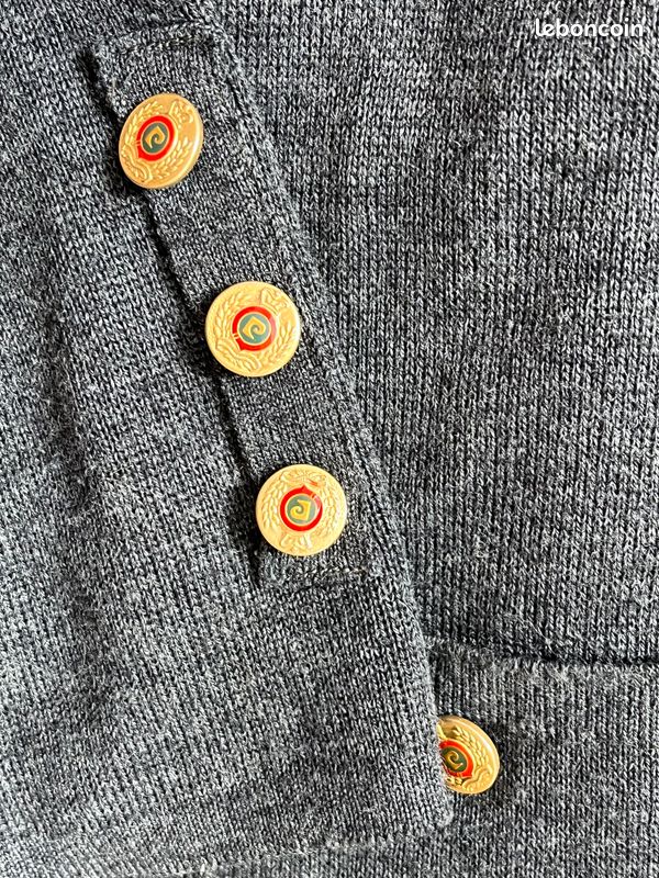 Gilet cardigan en laine Pierre Cardin femme (image 7)