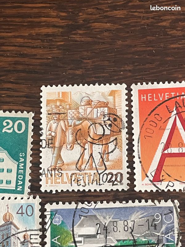 Suisse 1988 – Timbres Années Événements – Édition Complète N° 1364-1368 (Oblitérés) – Lot De 5 Timbres Pour Collectionneurs – Prophila Qualité Garantie