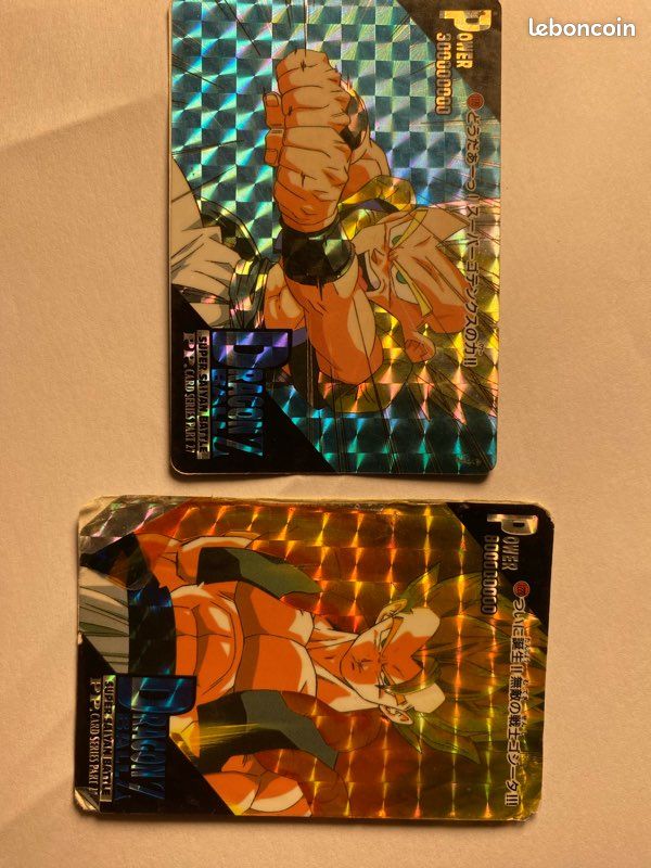 Carte Dragon Ball Z Vintage Collection 52 - État Moyen/très Bon - Non Gradée