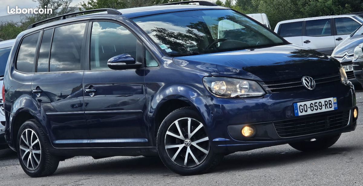 Superbe Volkswagen Touran Ph.3 1.4l Tsi 140 Cv Confort Line 7 Places Du 07/11 (image 2)