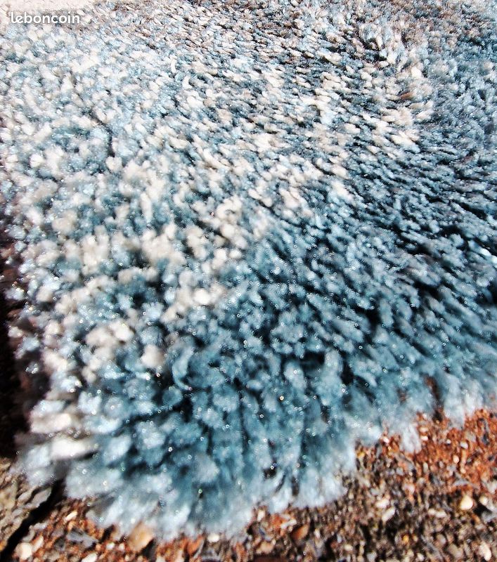 Tapis shaggy geometrique (image 3)