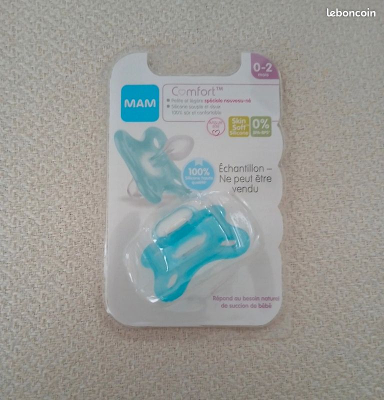 Sucette mam 0-2 mois neuve (image 1)