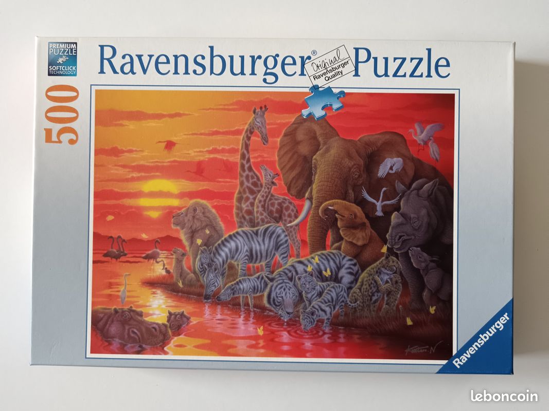 Puzzle : animaux de la savane (image 1)