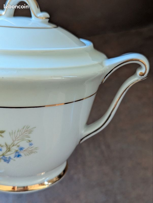 Soupière Ancienne En Porcelaine De Limoges Haviland Ch Field - 1901