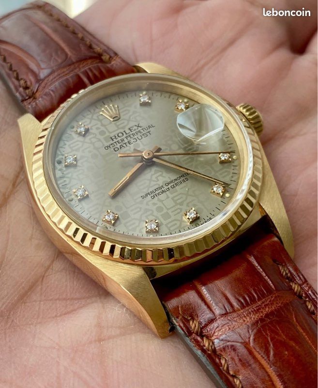 Rare : Rolex 16018 anniversary dial and diamonds circa 83 (image 3)