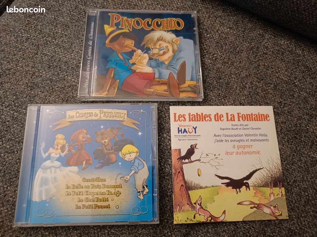 Lot de 3 CD de contes audio pour enfants (image 1)