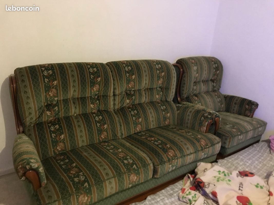 Canapé et fauteuil (image 2)