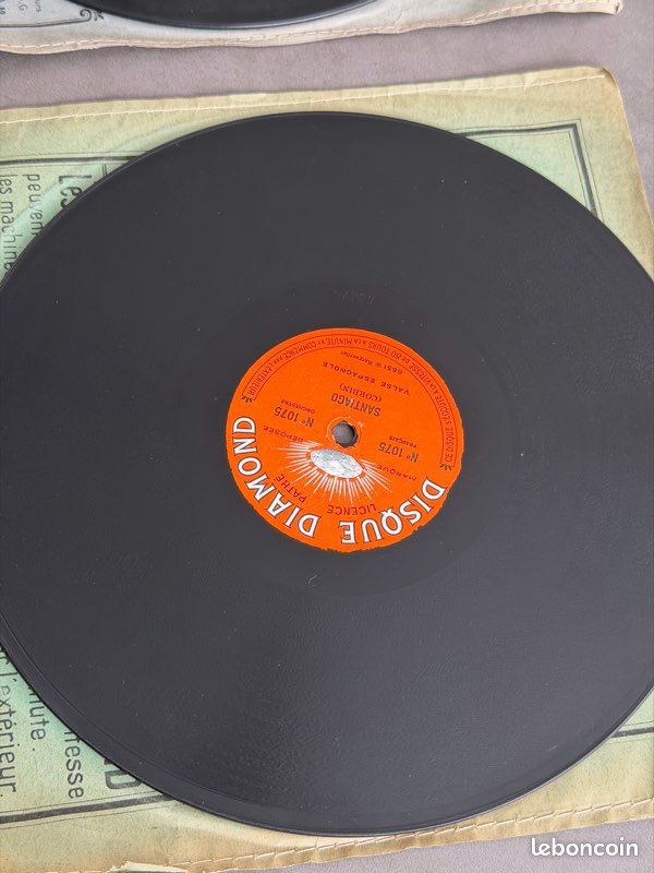 5 disques 78 tours anciens et leurs pochettes d'origine (image 6)