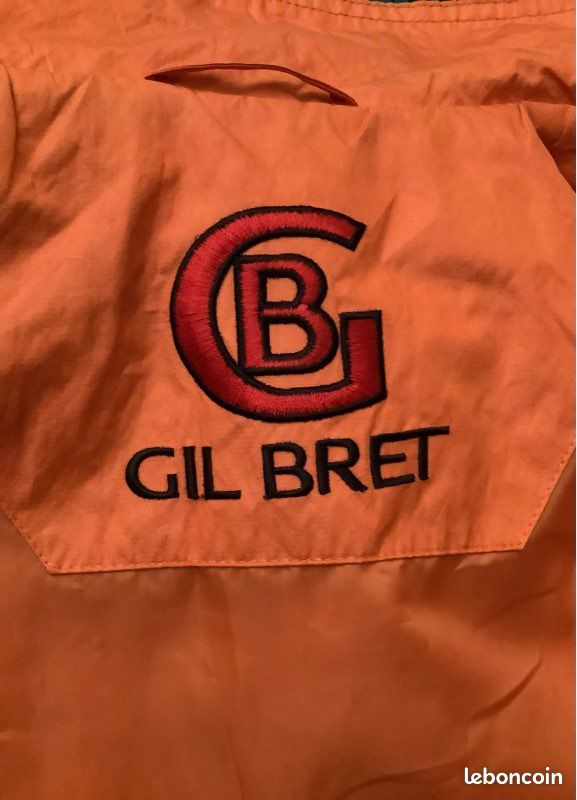 Veste GIL BRET Orange Flame NEUF Taille 42 - Vêtements