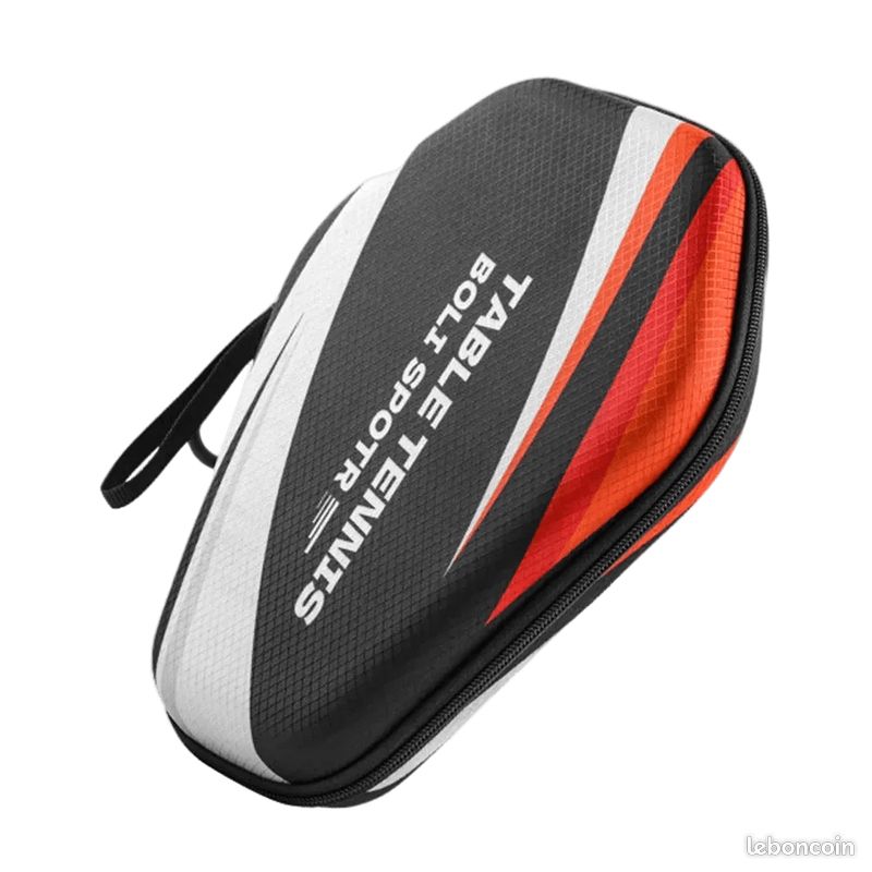 Sac EVA Pour Raquettes De Ping-Pong - Étui Rigide Étanche - 2 Raquettes + Balles