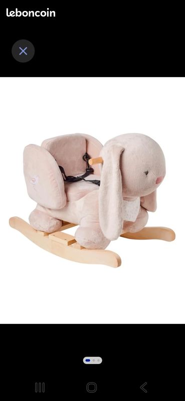 Lapin a bascule neuf de marque nattou (image 1)