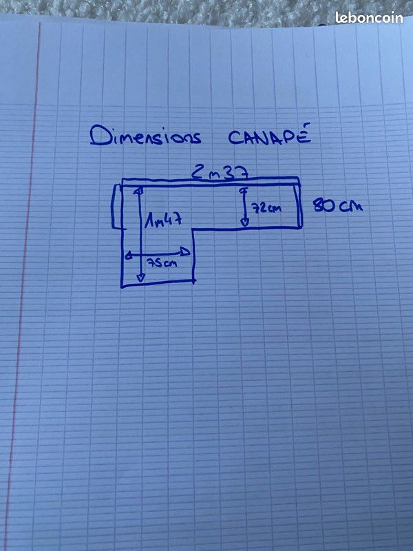 Canapé d’angle convertible (image 6)