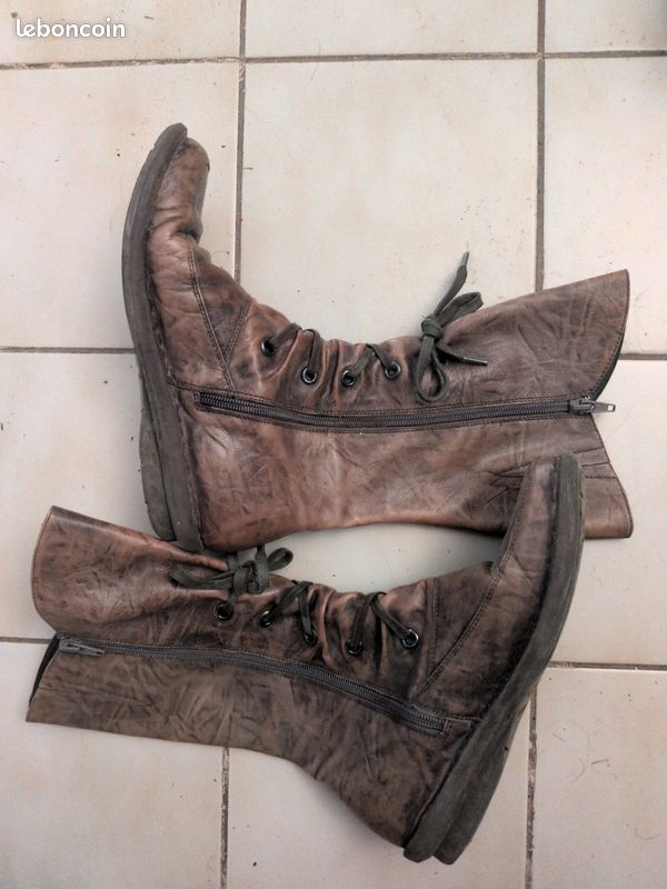 Bottes cuir (image 1)