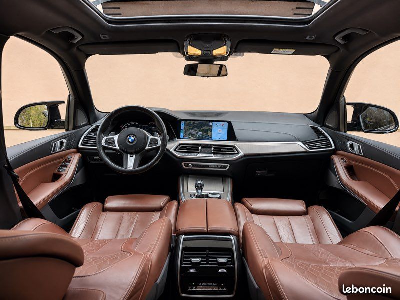 BMW X5 M50d 400cv G05 - XDrive BVA 8 - Full Options - Toit Pano/HUD/Camera 360/Attelage électrique - Entretien Exclusif BMW (image 4)