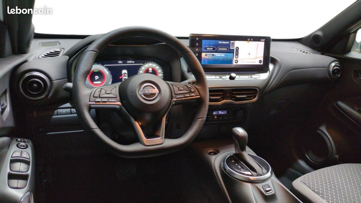 Nissan juke n-connecta hybrid 143 cv (-25,6%) + sieges et volant chauffants + navigation + roue de secours (image 4)