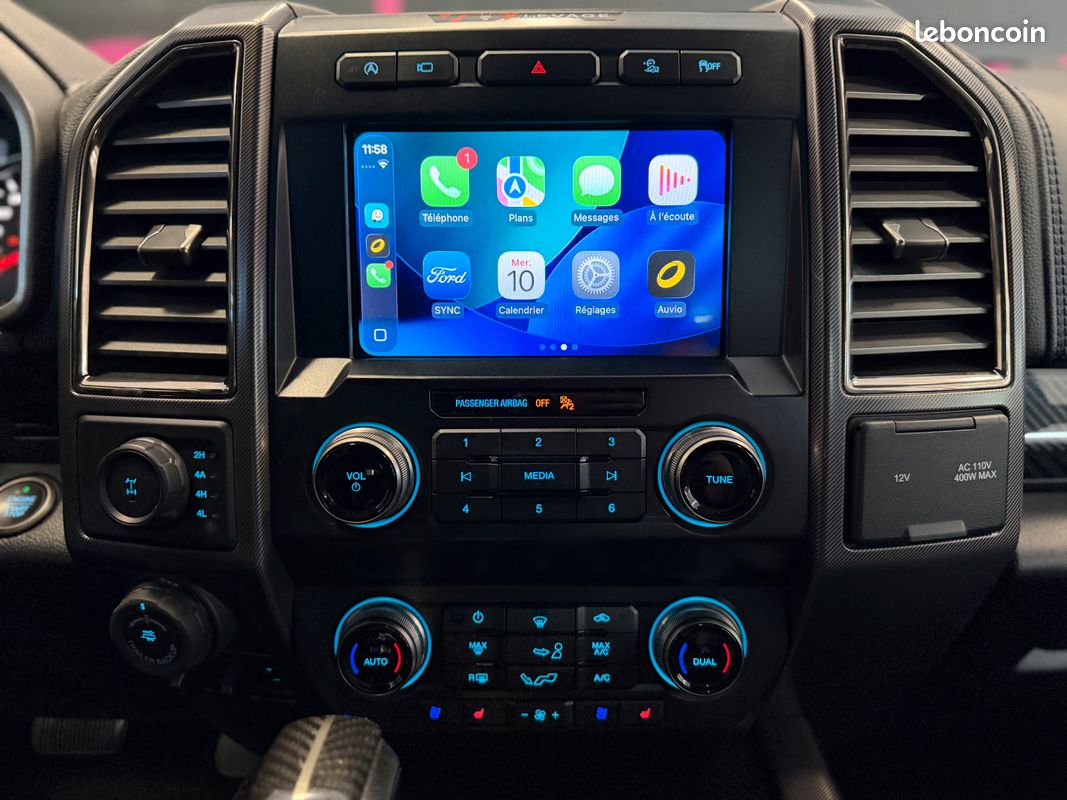 Ford f-150 raptor 3.5 v6 ecoboost 450cv pickup bva10 malus paye garantie 12 mois (image 17)