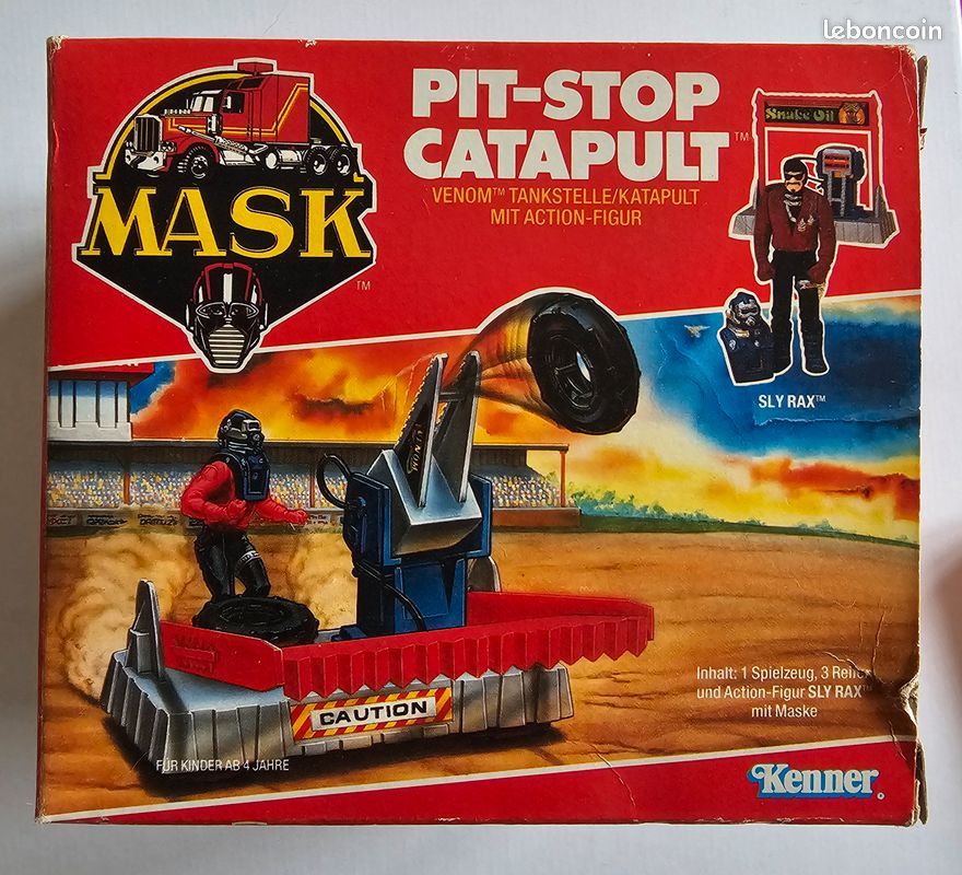MASK M.A.S.K Pit stop catapult complet en boîte (sans insert), notice (image 14)