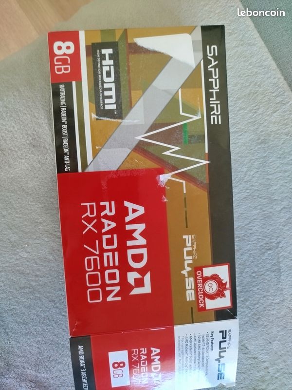 Carte graphique AMD RX 7600 (image 3)