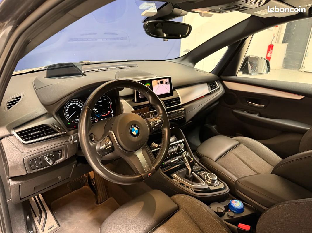 BMW Série 2 ActiveTourer 218d 150ch M Sport DKG7 - Origine France - Suivi BMW - Toit Ouvrant - Affiche Tête Haute - Sièges Electriques - Apple Carplay - Attelage (image 6)