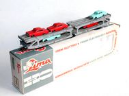 Lima 3105 L Ho Sncf Wagon Couvert à Bogies Type M avec Eclairage Fin de